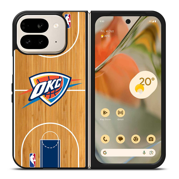 OKLAHOMA CITY THUNDER NBA ARENA Google Pixel 9 Pro Fold Case Cover