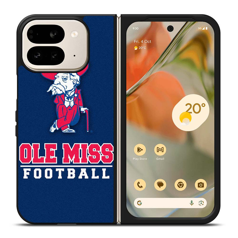 OLE MISS FOOTBALL LOGO Google Pixel 9 Pro Fold Case Cover