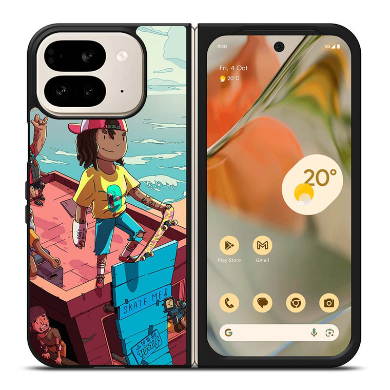 OLLIOLLI WORLD SKATEBOARD GAMES Google Pixel 9 Pro Fold Case Cover