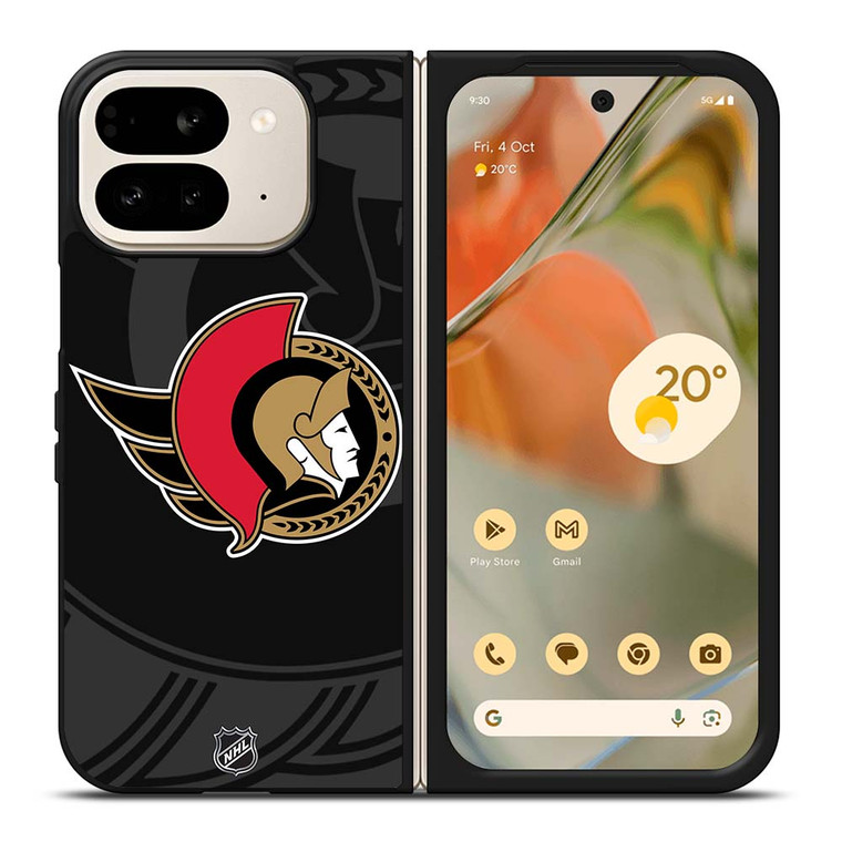 OTTAWA SENATORS NHL TEAM Google Pixel 9 Pro Fold Case Cover