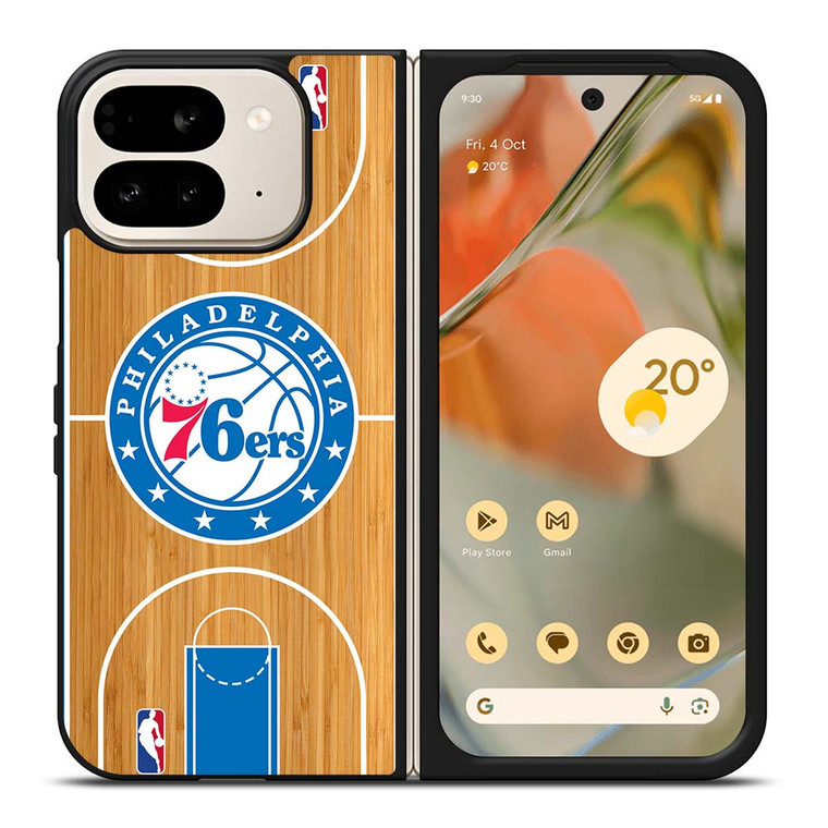 PHILADELPHIA 76ERS NBA ARENA Google Pixel 9 Pro Fold Case Cover