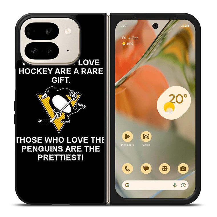 PITTSBURGH PENGUINS NHL HOCKEY FANS Google Pixel 9 Pro Fold Case Cover