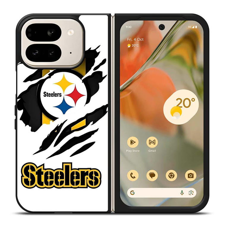 PITTSBURGH STEELERS FOOTBALL TEAM LOGO Google Pixel 9 Pro Fold Case Cover