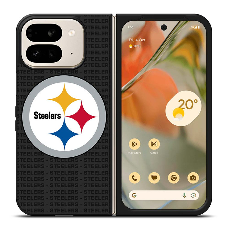 PITTSBURGH STEELERS FOOTBALL TEXT Google Pixel 9 Pro Fold Case Cover
