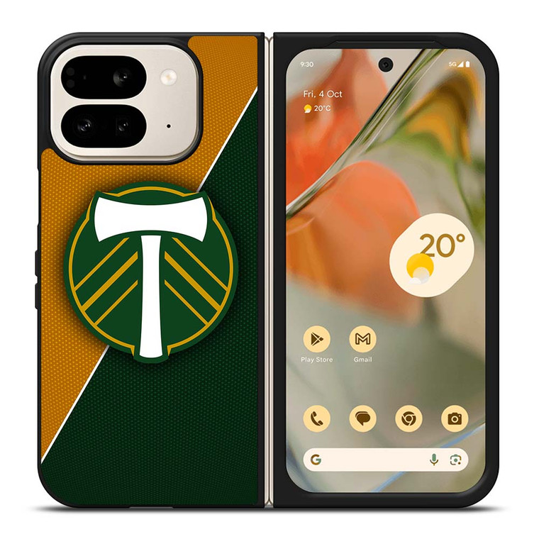 PORTLAND TIMBERS FC SOCCER MLS 2 Google Pixel 9 Pro Fold Case Cover