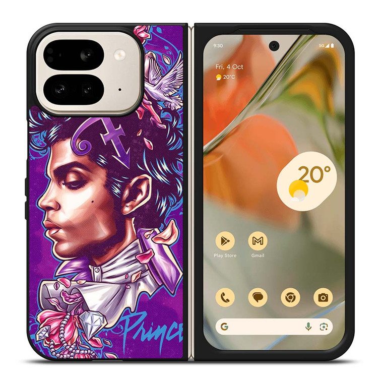 PRINCE PURPLE ART Google Pixel 9 Pro Fold Case Cover