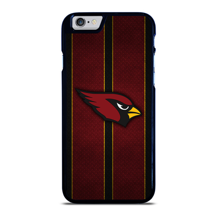 ARIZONA CARDINALS NFL METAL STRIPE iPhone 6 / 6S Case Cover
