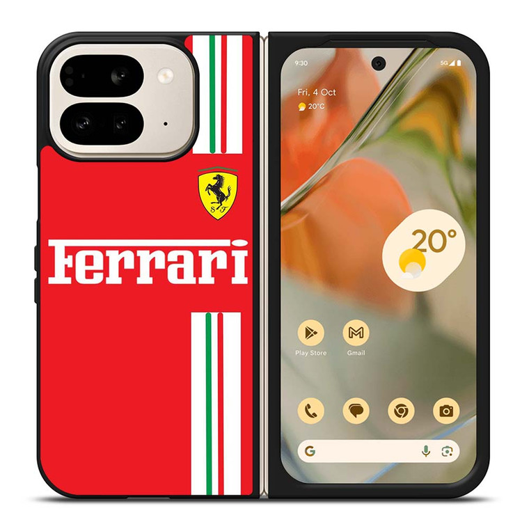 SCUDERIA FERRARI F1 STRIPE Google Pixel 9 Pro Fold Case Cover