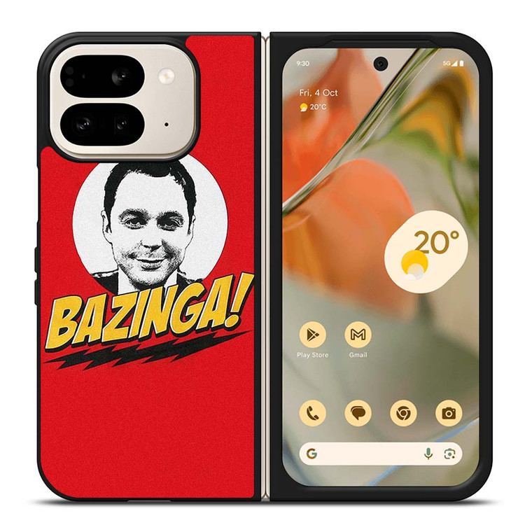 SHELDON COOPER BAZINGA BIG BANG THEORY Google Pixel 9 Pro Fold Case Cover