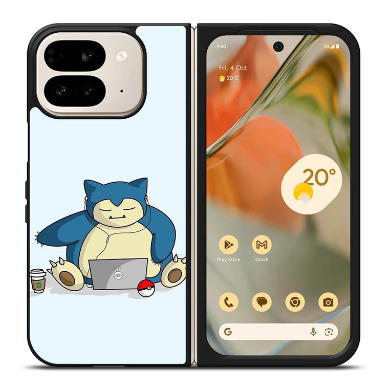 SNORLAX KABIGON POKEMON CUTE Google Pixel 9 Pro Fold Case Cover