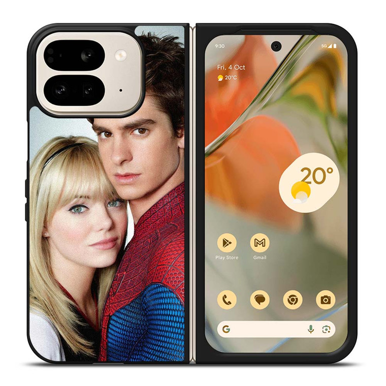 SPIDER MAN ANDREW GARFIELD EMMA STONE Google Pixel 9 Pro Fold Case Cover