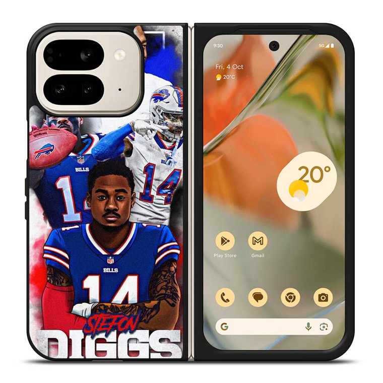 STEFON DIGGS BUFFALO BILLS  Google Pixel 9 Pro Fold Case Cover
