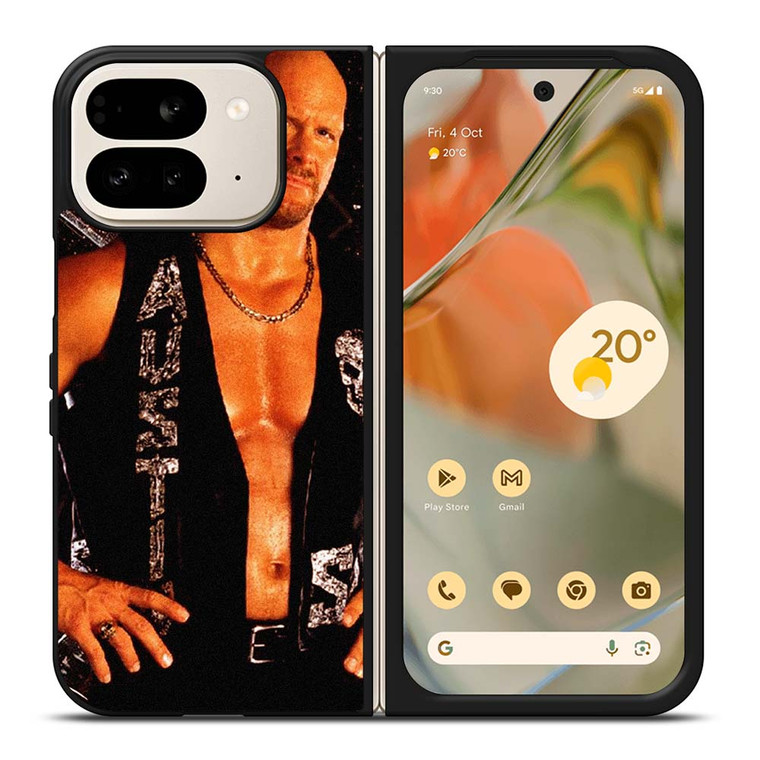 STONE COLD STEVE AUSTIN WRESTLING Google Pixel 9 Pro Fold Case Cover