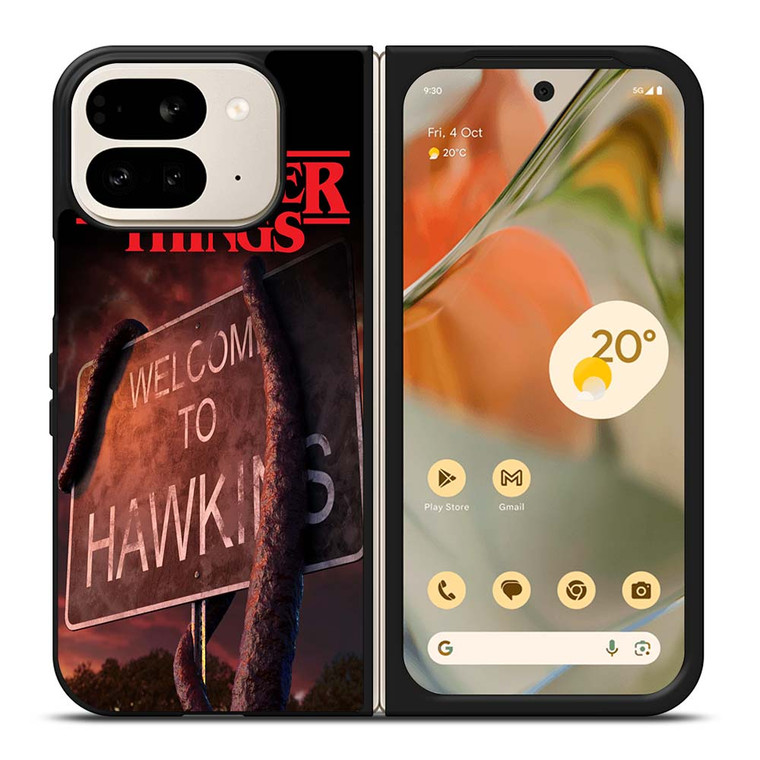 STRANGER THINGS WELCOME TO HAWKINS Google Pixel 9 Pro Fold Case Cover