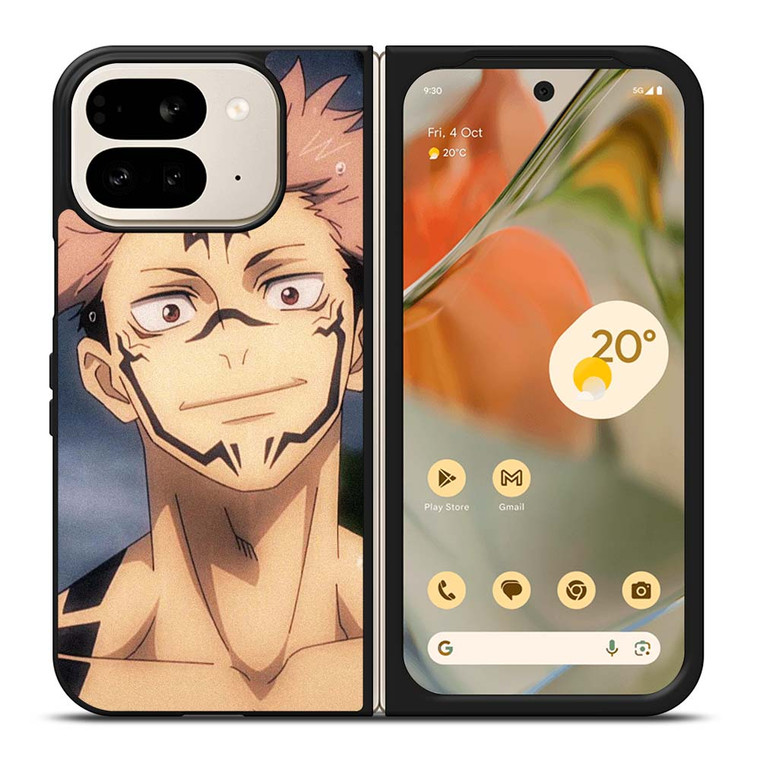 SUKUNA JUJUTSU KAISEN ANIME Google Pixel 9 Pro Fold Case Cover