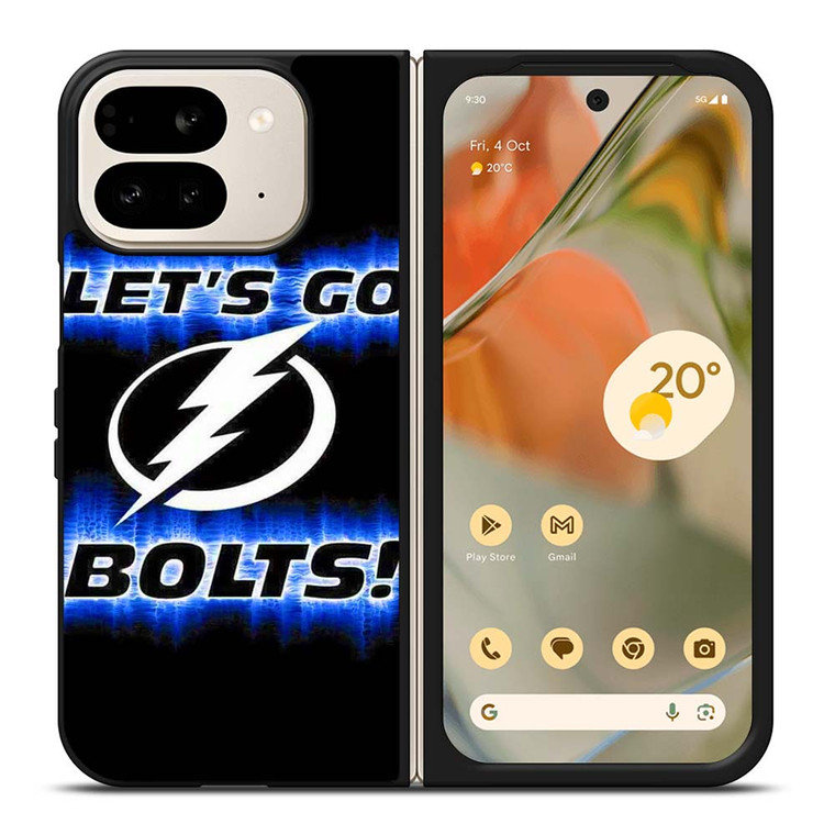 TAMPA BAY LIGHTING NHL BOLTS NATION Google Pixel 9 Pro Fold Case Cover