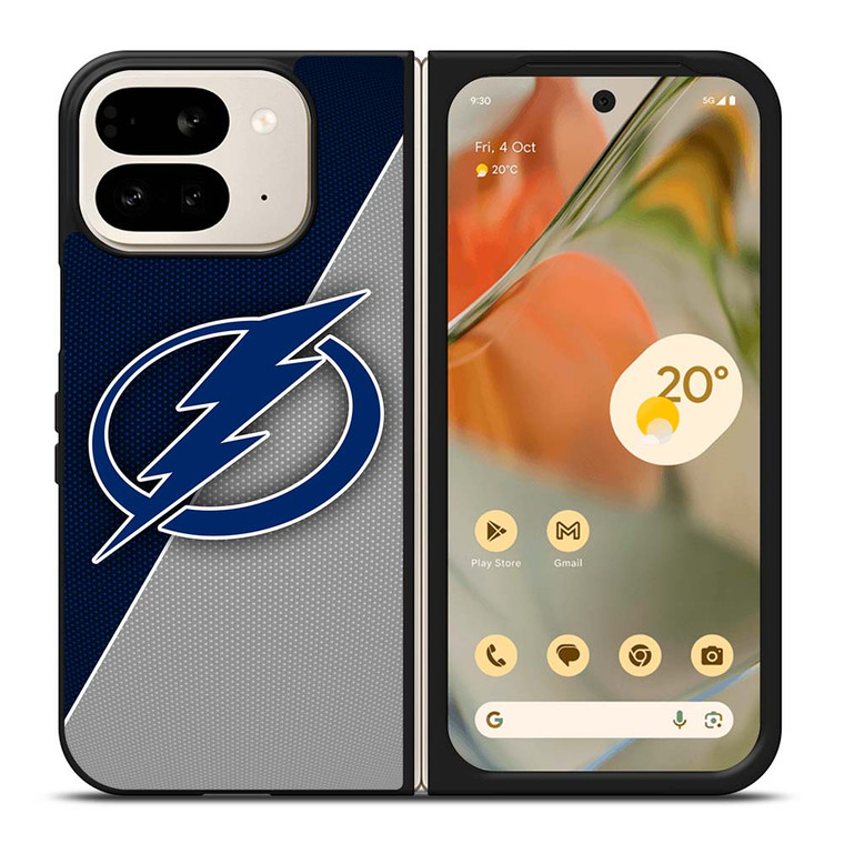 TAMPA BAY LIGHTING NHL HOCKEY LOGO Google Pixel 9 Pro Fold Case Cover