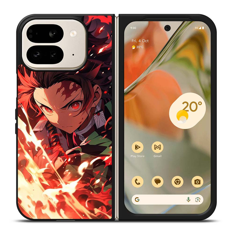 TANJIRO KAMADO DEMON SLAYER ANIME Google Pixel 9 Pro Fold Case Cover