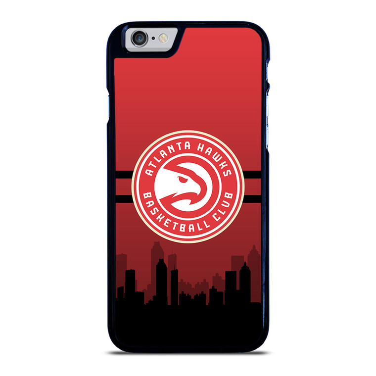 ATLANTA HAWKS NBA SKYLINE iPhone 6 / 6S Case Cover