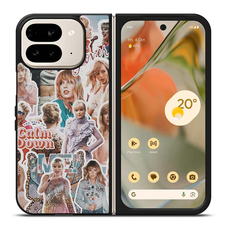 TAYLOR SWIFT AESTHETIC COLLAGE Google Pixel 9 Pro Fold Case Cover