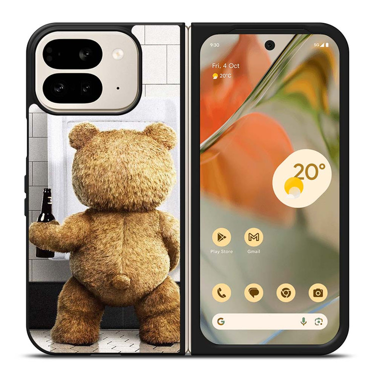 TED BEAR FUNNY Google Pixel 9 Pro Fold Case Cover