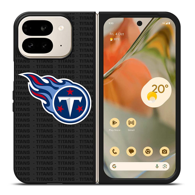 TENNESSEE TITANS FOOTBALL TEXT Google Pixel 9 Pro Fold Case Cover