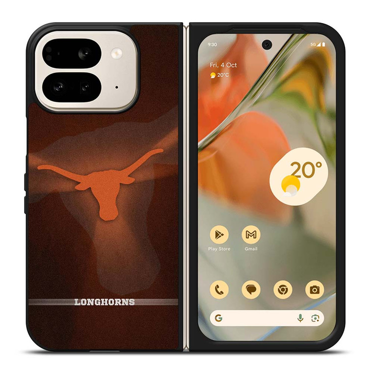 TEXAS LONGHORNS FOOTBALL LOGO Google Pixel 9 Pro Fold Case Cover