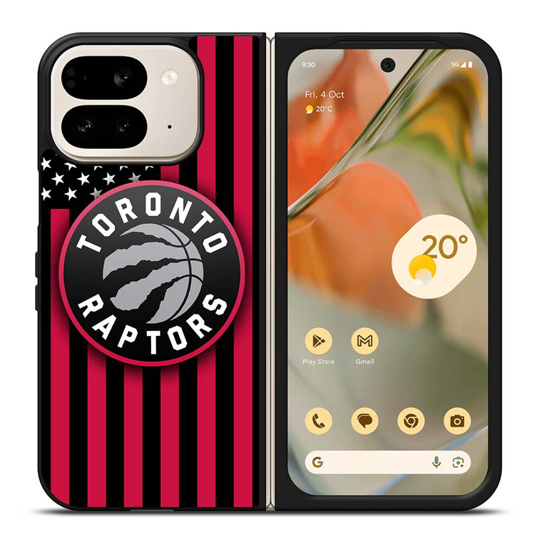 TORONTO RAPTORS NBA USA FLAG Google Pixel 9 Pro Fold Case Cover