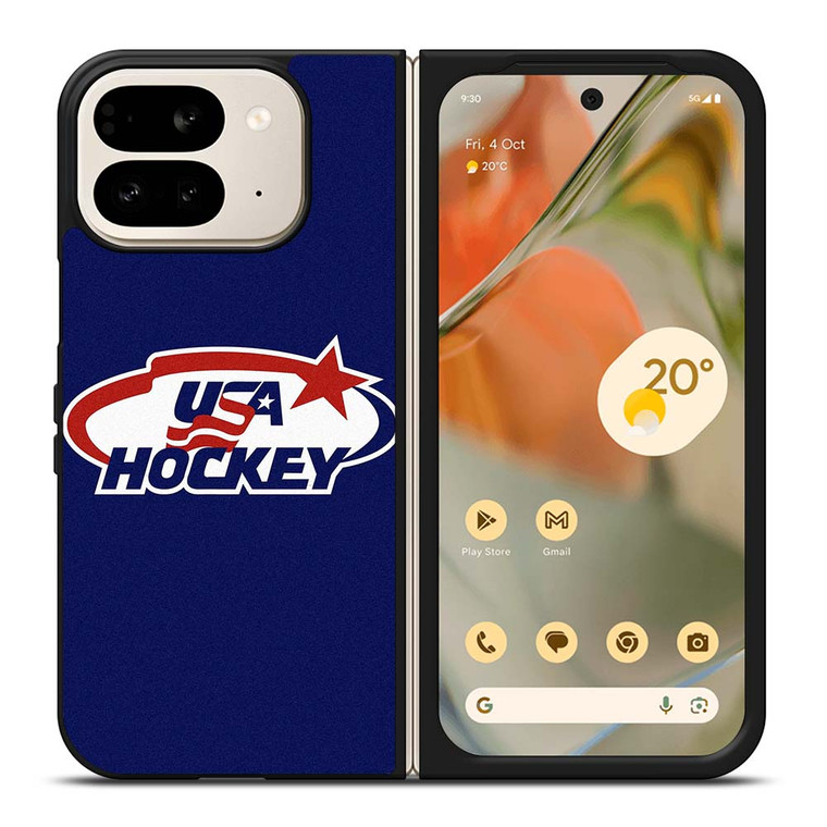 USA HOCKEY LOGO Google Pixel 9 Pro Fold Case Cover