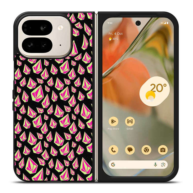 VOLCOM LOGO PATTERN Google Pixel 9 Pro Fold Case Cover