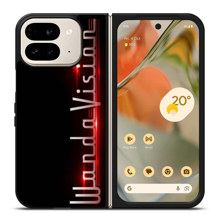 WANDAVISION MARVEL LOGO Google Pixel 9 Pro Fold Case Cover