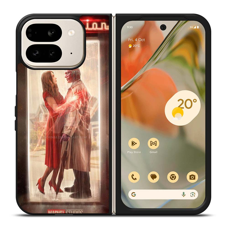 WANDAVISION MARVEL MOVIES Google Pixel 9 Pro Fold Case Cover