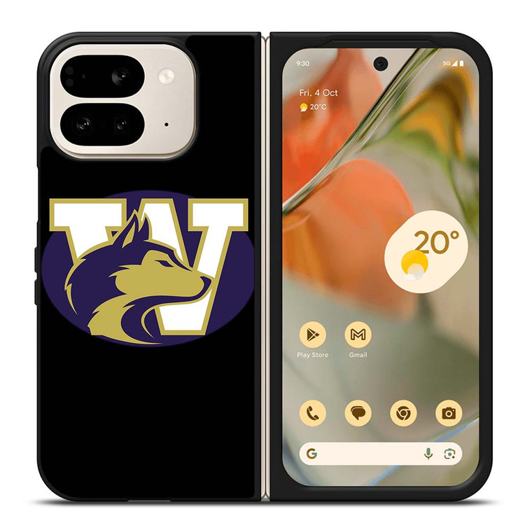 WASHINGTON HUSKIES FOOTBALL SYMBOL Google Pixel 9 Pro Fold Case Cover