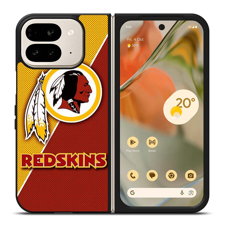 WASHINGTON REDSKIN EMBLEM Google Pixel 9 Pro Fold Case Cover