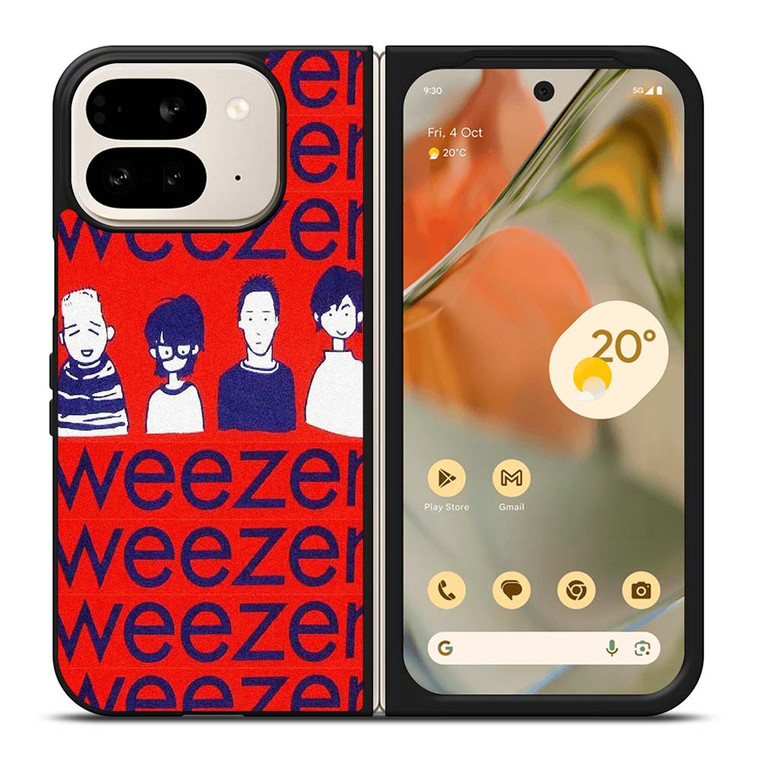 WEEZER ROCK BAND ART Google Pixel 9 Pro Fold Case Cover