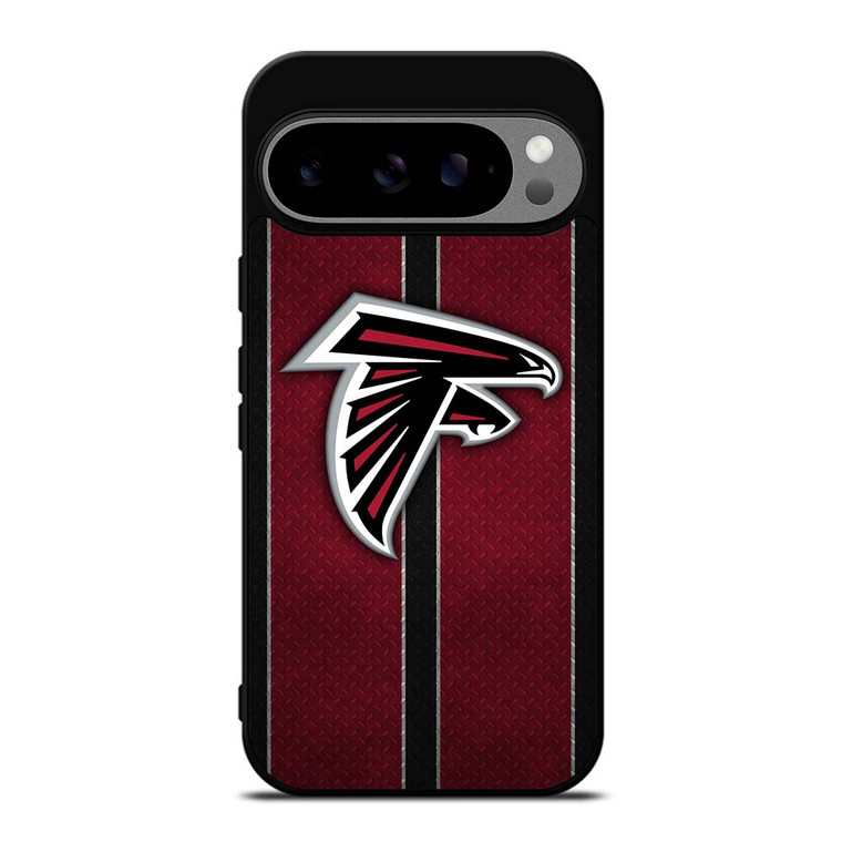 ATLANTA FALCONS NFL METAL STRIPE Google Pixel 9 Pro XL Case Cover