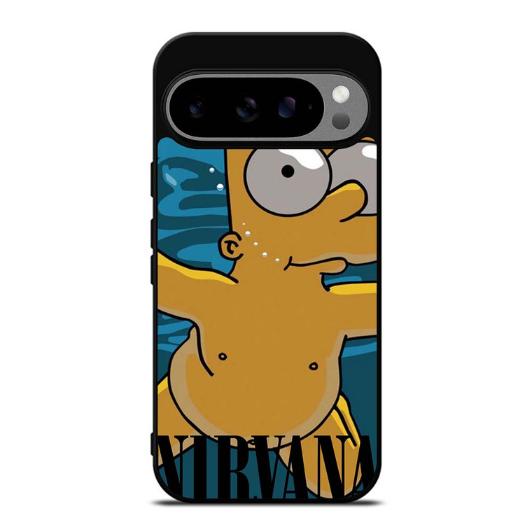 BART SIMPSONS NEVERMIND NIRVANA Google Pixel 9 Pro XL Case Cover