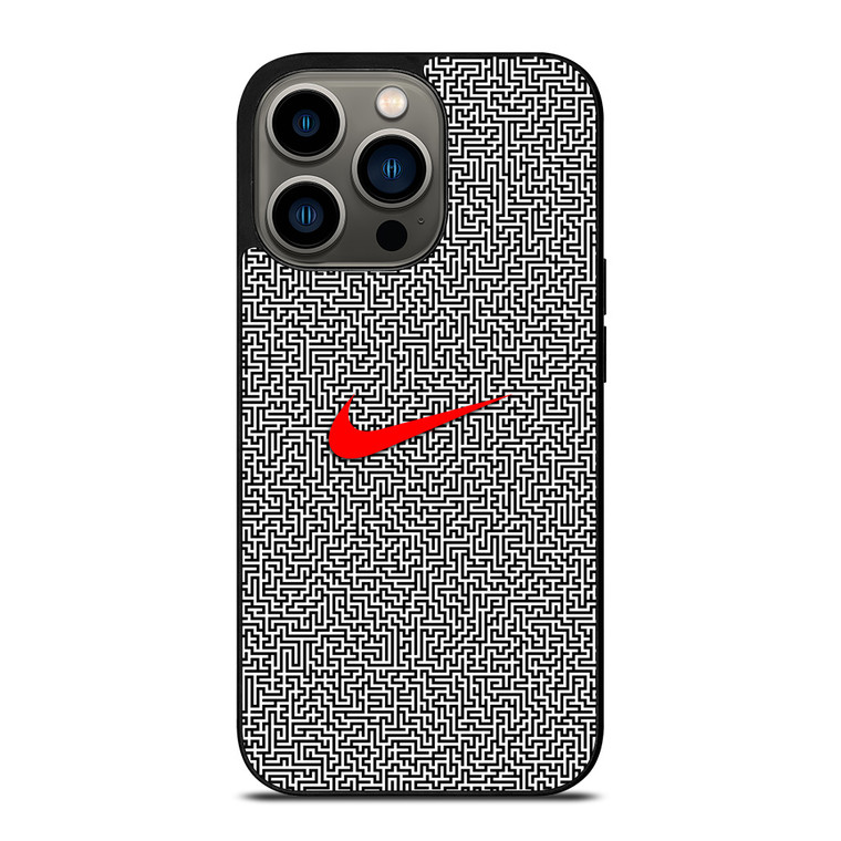 NIKE MAZE PATTERN iPhone 13 Pro Case Cover NIKE MAZE PATTERN iPhone 13 Pro Case Cover