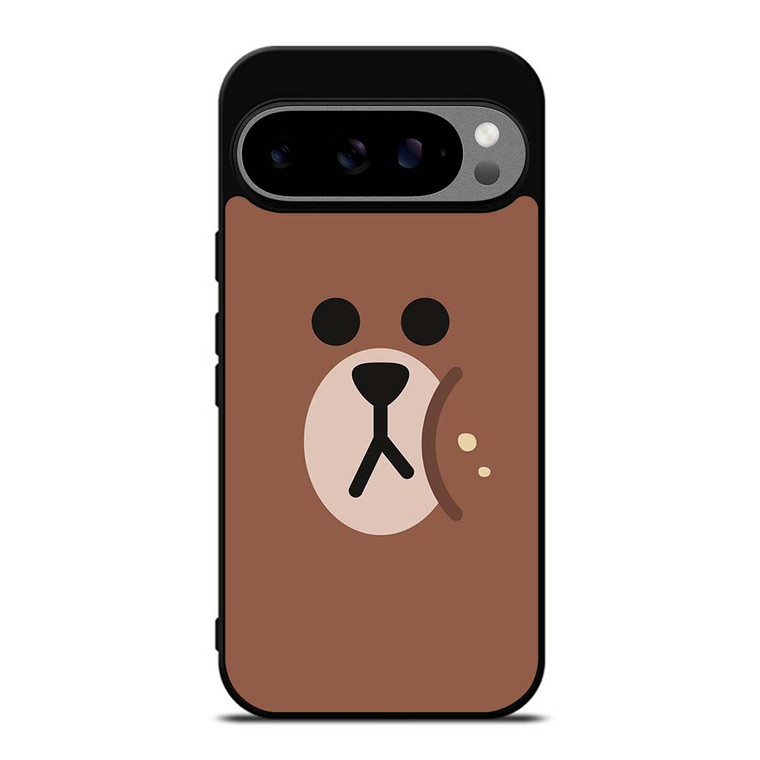 BROWN LINE FRIENDS Google Pixel 9 Pro XL Case Cover BROWN LINE FRIENDS Google Pixel 9 Pro XL Case Cover