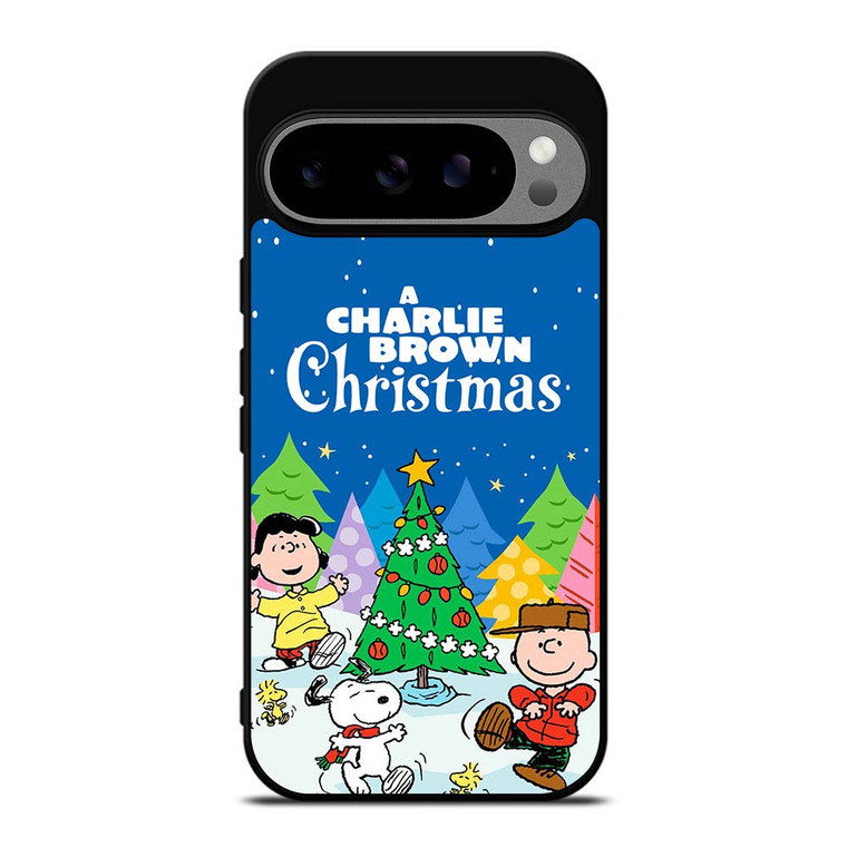 CHARLIE BROWN SNOOPY CHRISTMAS CARTOON Google Pixel 9 Pro XL Case Cover