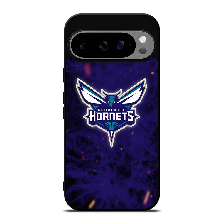 CHARLOTTE HORNETS BASKETBALL NBA FIRE Google Pixel 9 Pro XL Case Cover