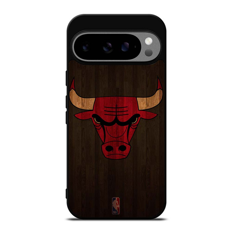 CHICAGO BULLS BASKETBALL COURT NBA Google Pixel 9 Pro XL Case Cover