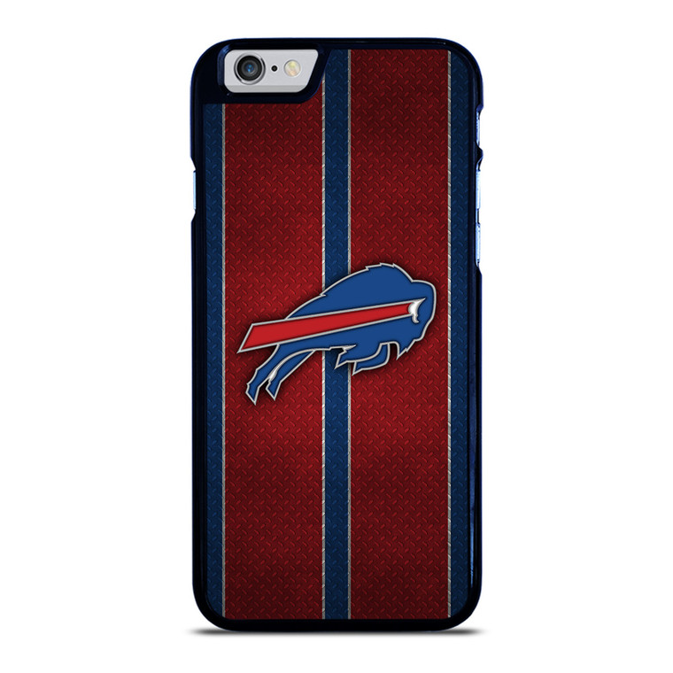 BUFFALO BILLS NFL METAL STRIPE iPhone 6 / 6S Case Cover