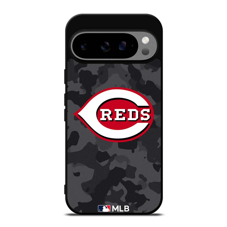 CINCINNATI REDS BASEBALL BLACK CAMO Google Pixel 9 Pro XL Case Cover