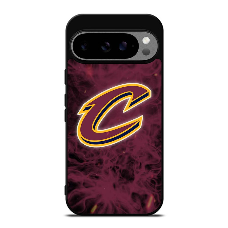 CLEVELAND CAVALIERS BASKETBALL NBA FIRE Google Pixel 9 Pro XL Case Cover
