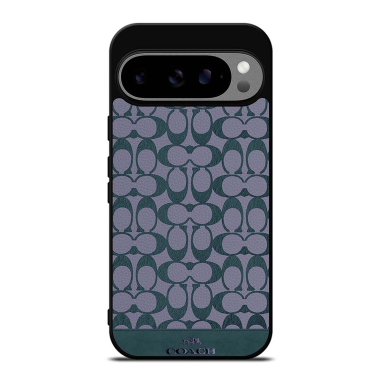 COACH NEW YORK LOGO PATTERN GREEN EMBLEM Google Pixel 9 Pro XL Case Cover