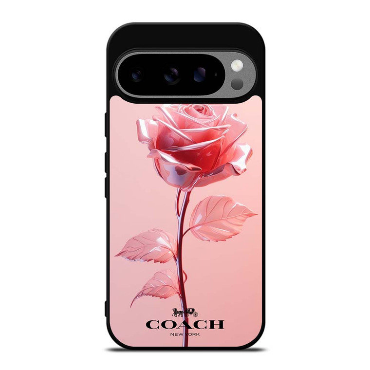 COACH NEW YORK PINK ROSE Google Pixel 9 Pro XL Case Cover