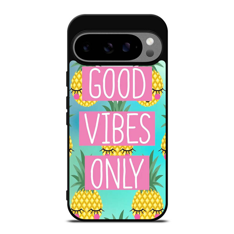 CUTE PINAPPLE GOOD VIBES ONLY Google Pixel 9 Pro XL Case Cover