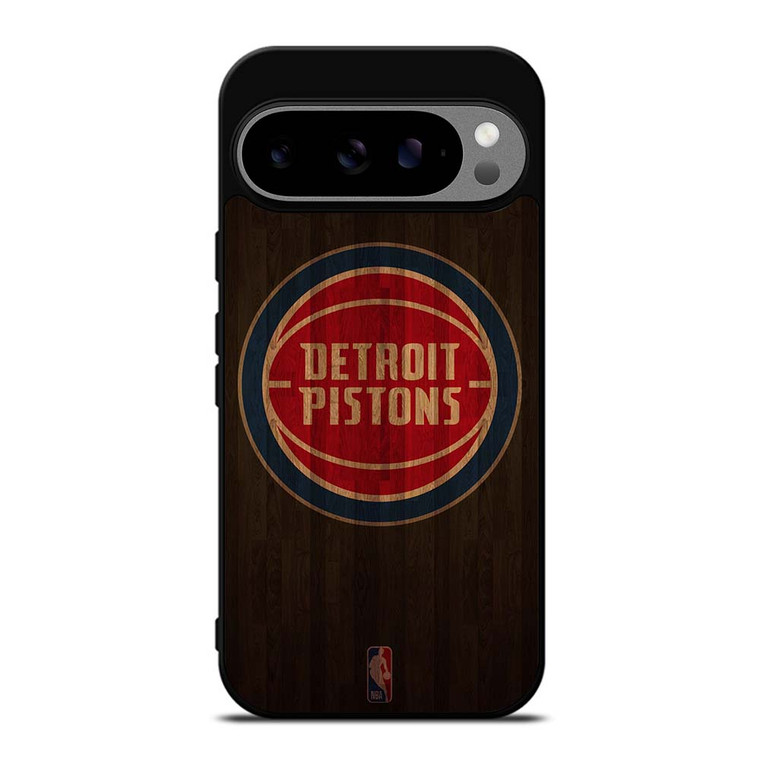 DETROIT PISTONS BASKETBALL COURT NBA Google Pixel 9 Pro XL Case Cover