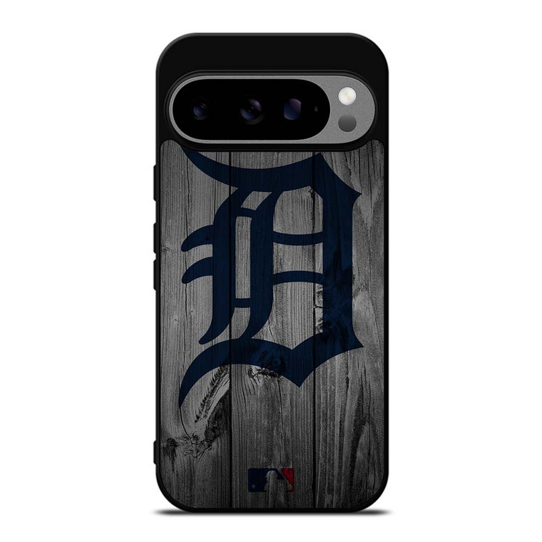DETROIT TIGERS BASEBALL MLB WOOD LOGO Google Pixel 9 Pro XL Case Cover